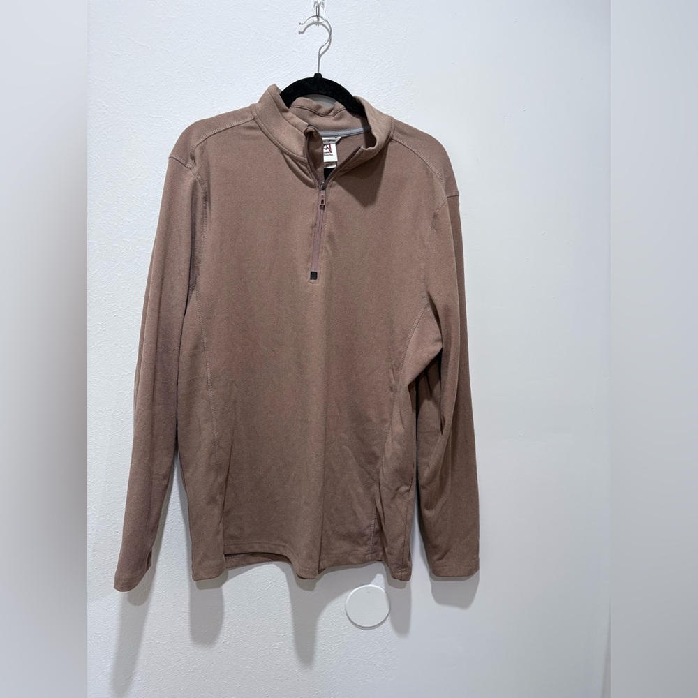 Avalanche Taupe Quarter-Zip Pullover